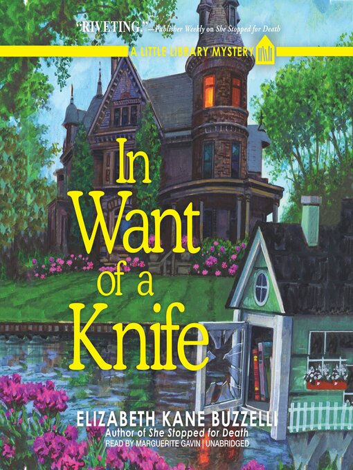 Upplýsingar um In Want of a Knife eftir Elizabeth Kane Buzzelli - Til útláns